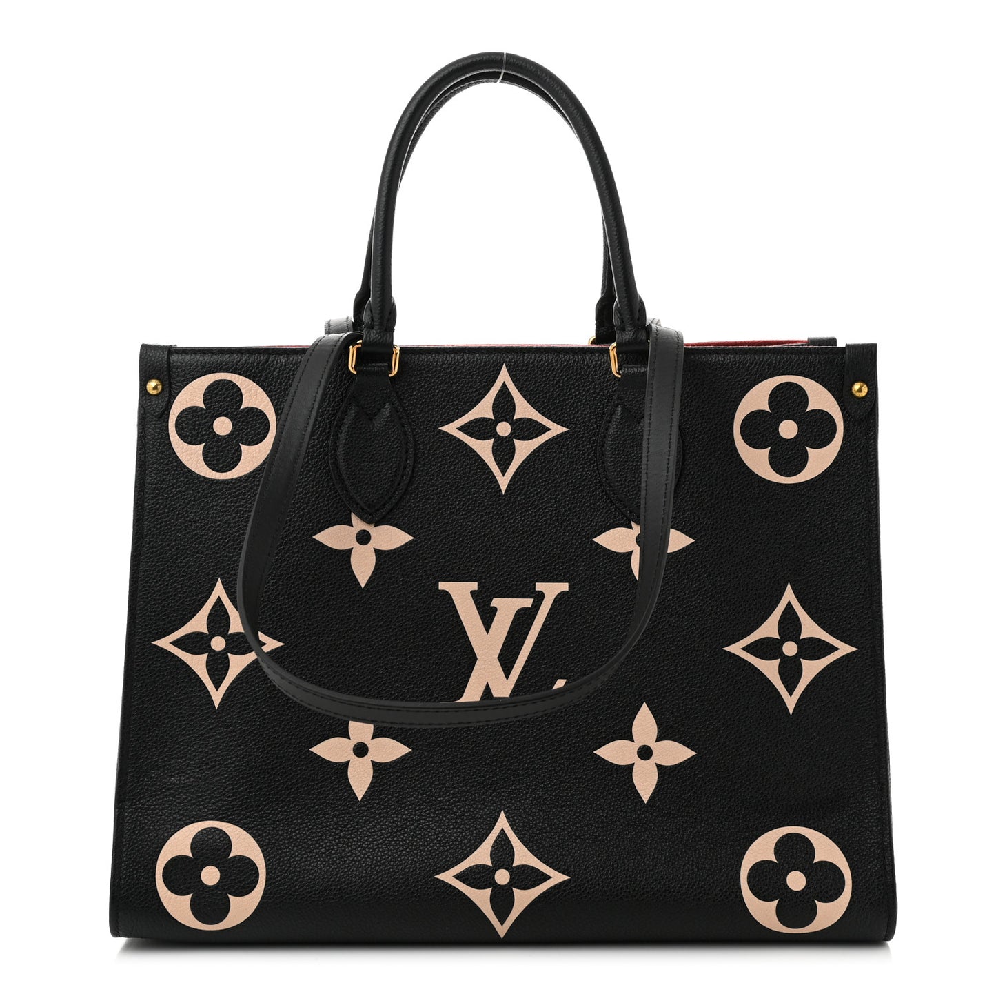 Empreinte Monogram Giant Onthego MM Black Beige