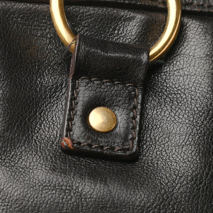 Saint Laurent Calfskin Oversized Muse Brown 10 of 16