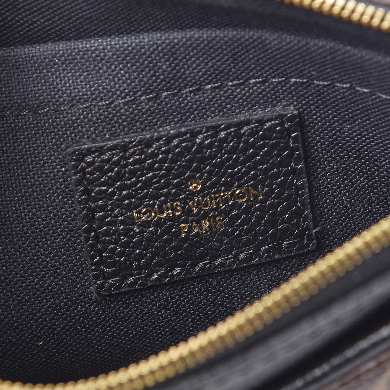 Louis Vuitton Monogram Pallas Clutch Black 6 of 8