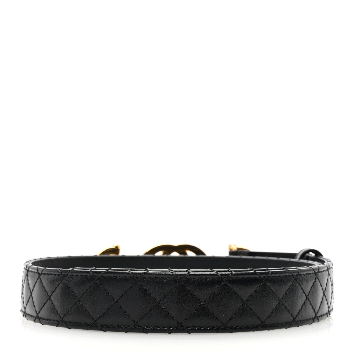 Calfskin Trapuntata Zumi 30mm Belt 75 30 Black