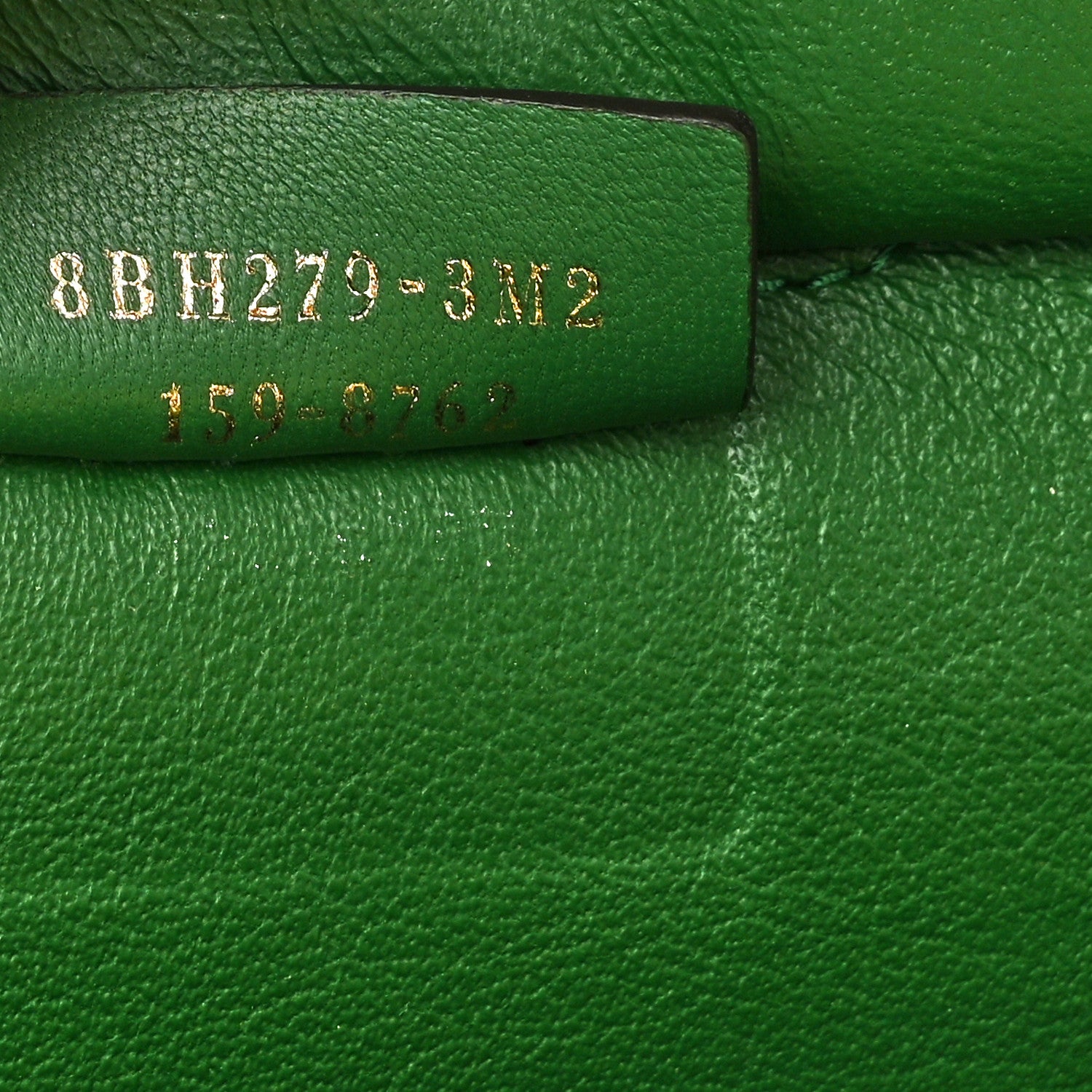 Fendi Vitello Dolce Shiny Nappa Petite 3Jours Tote Tortora Emerald 6 of 13
