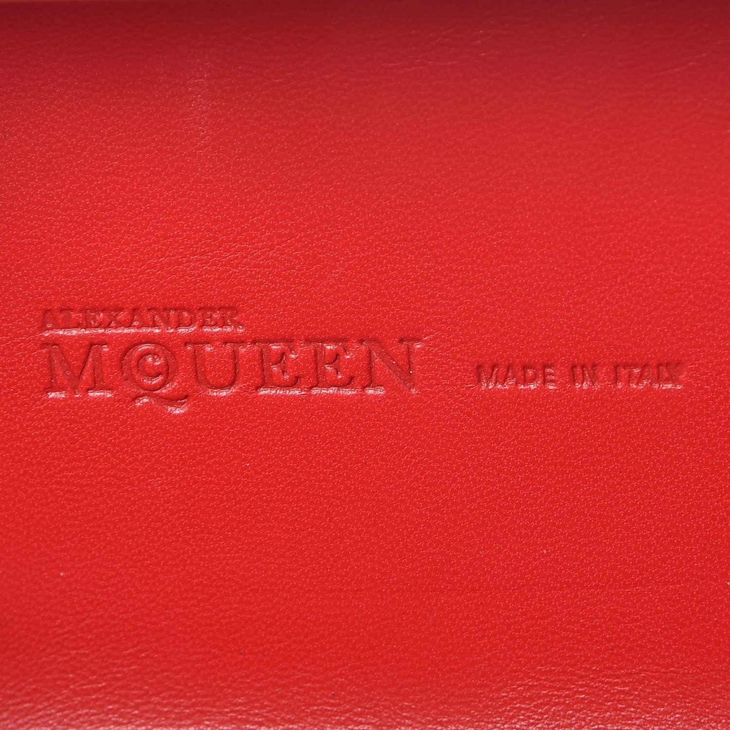 Alexander McQueen Calfskin Studded Britannia Skull Box Clutch Black 6 of 8