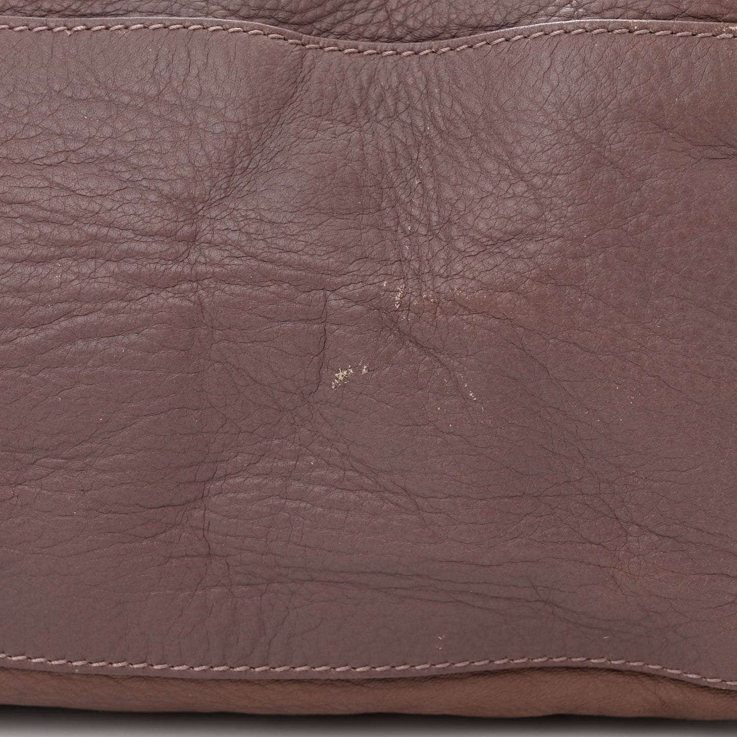 Pebbled Calfskin Large Jungle Tote Purple