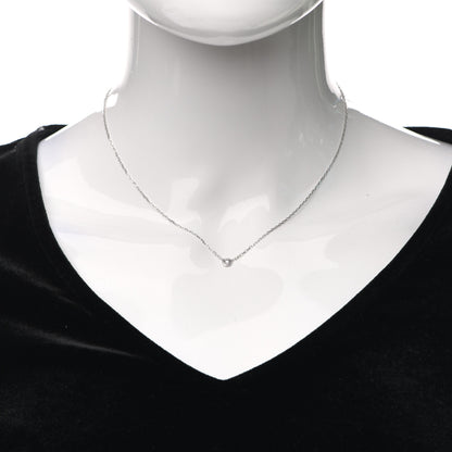 Cartier 18K White Gold Diamond SM D'Amour Pendant Necklace 2 of 7