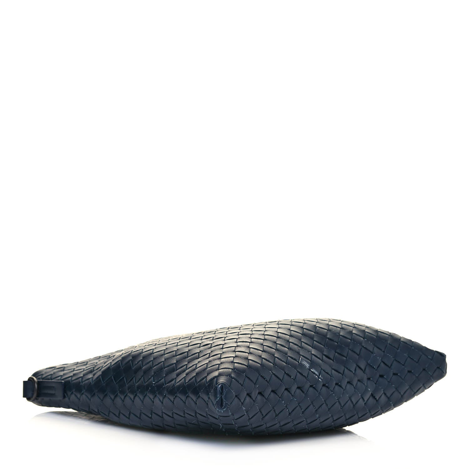 Bottega Veneta Nappa Intrecciato VN Crossbody Messenger Bag Navy 4 of 19