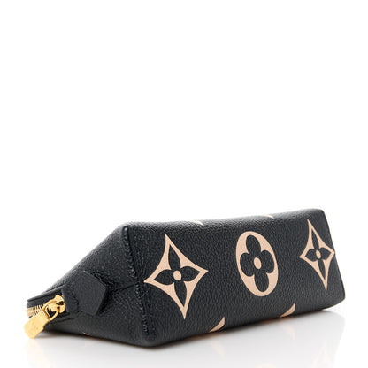 Louis Vuitton Empreinte Monogram Giant Cosmetic Pouch Black Beige 4 of 9