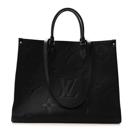 Louis Vuitton Empreinte Monogram Giant Onthego GM Black 1 of 9