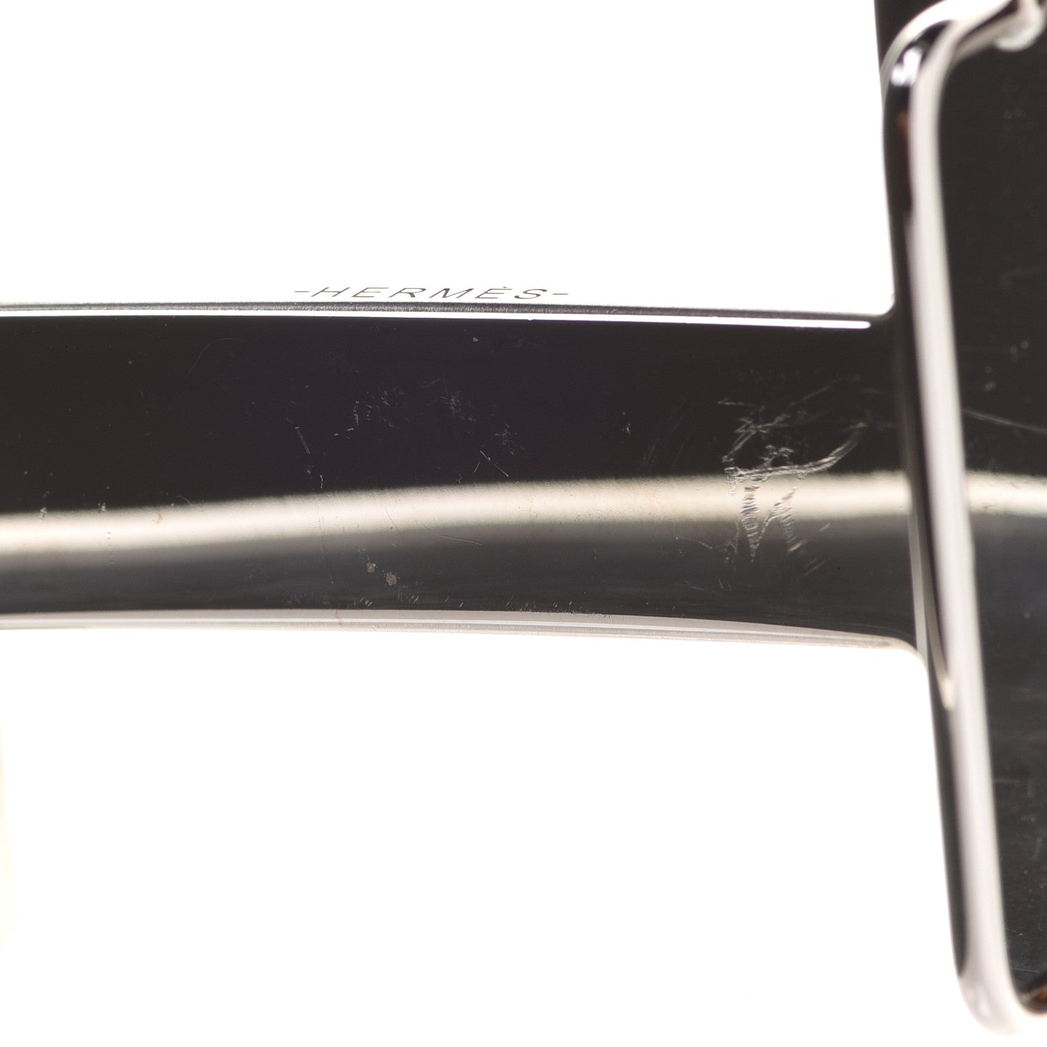 Hermes Box Togo 32mm Quizz H Belt 95 Black Etain 9 of 10