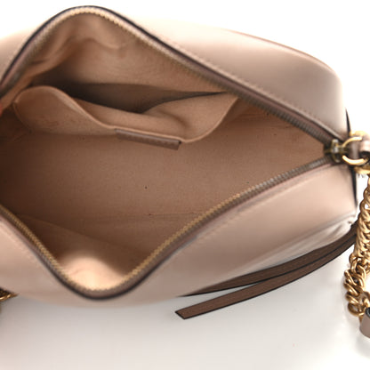 Gucci Calfskin Matelasse Small GG Marmont Chain Shoulder Bag Porcelain Rose 5 of 11