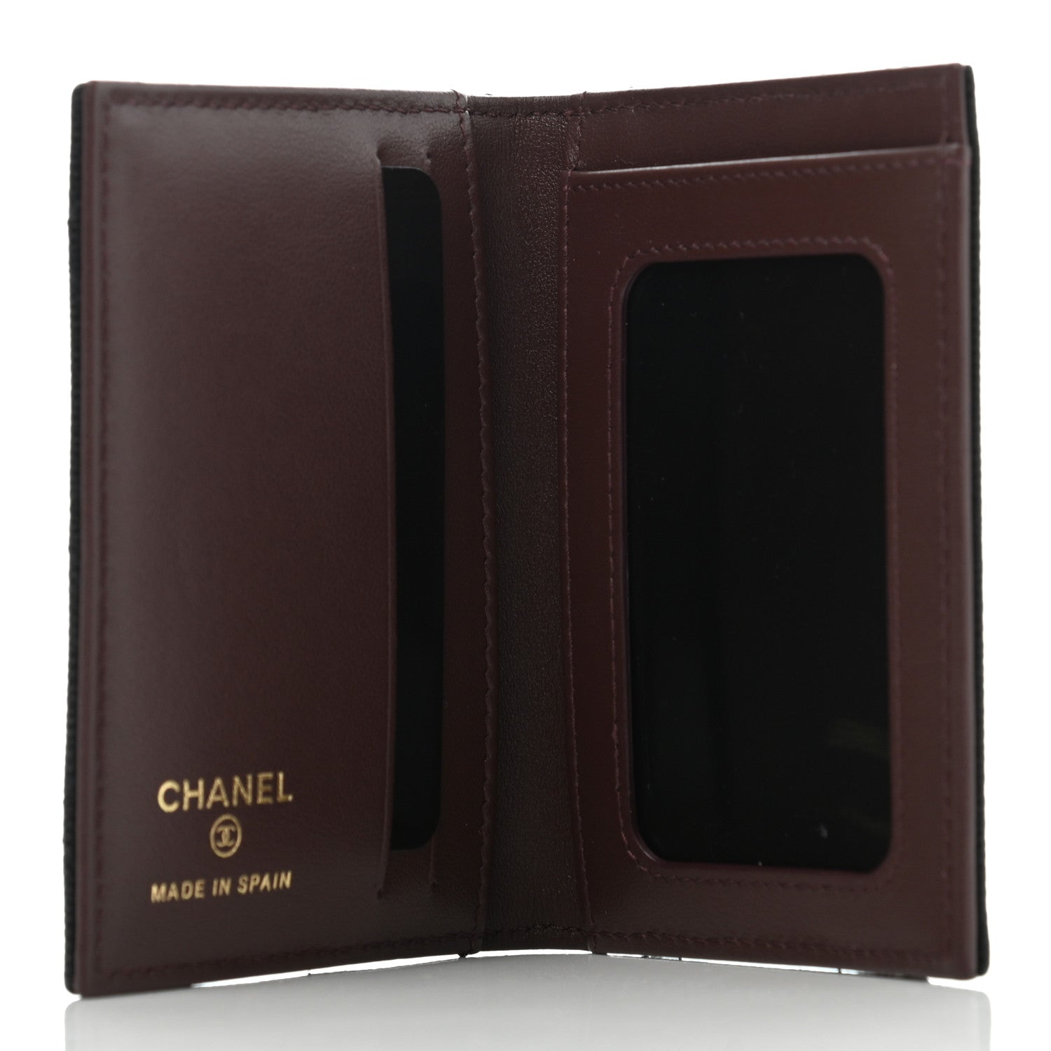Chanel Caviar Quilted Card Holder Wallet Black 5 of 7