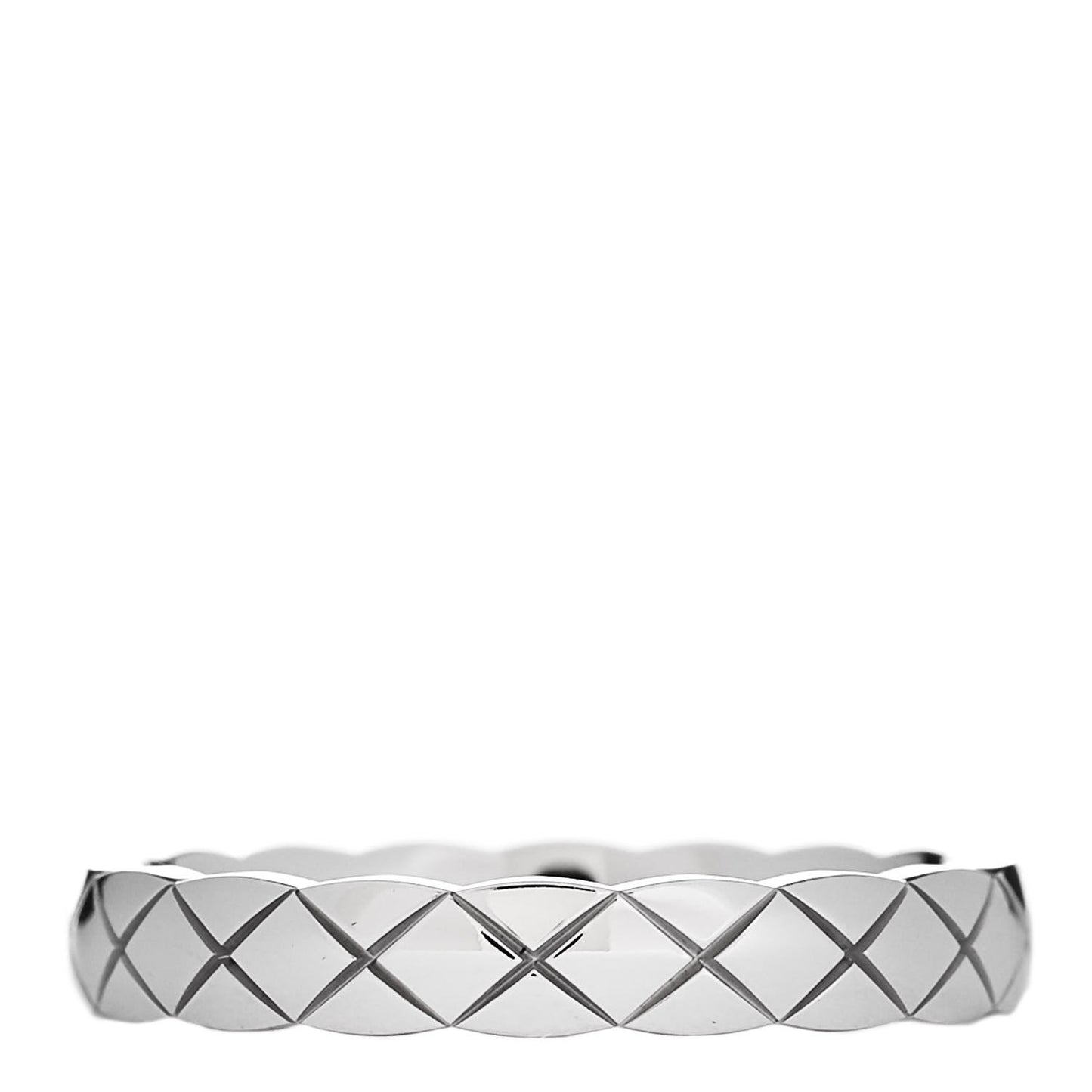 18K White Gold Mini Coco Crush Ring 52 6