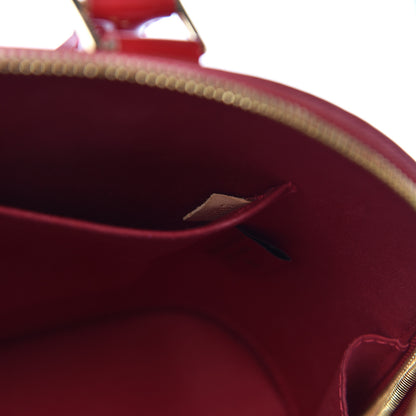 Louis Vuitton Vernis Alma PM Pomme D'Amour 8 of 16
