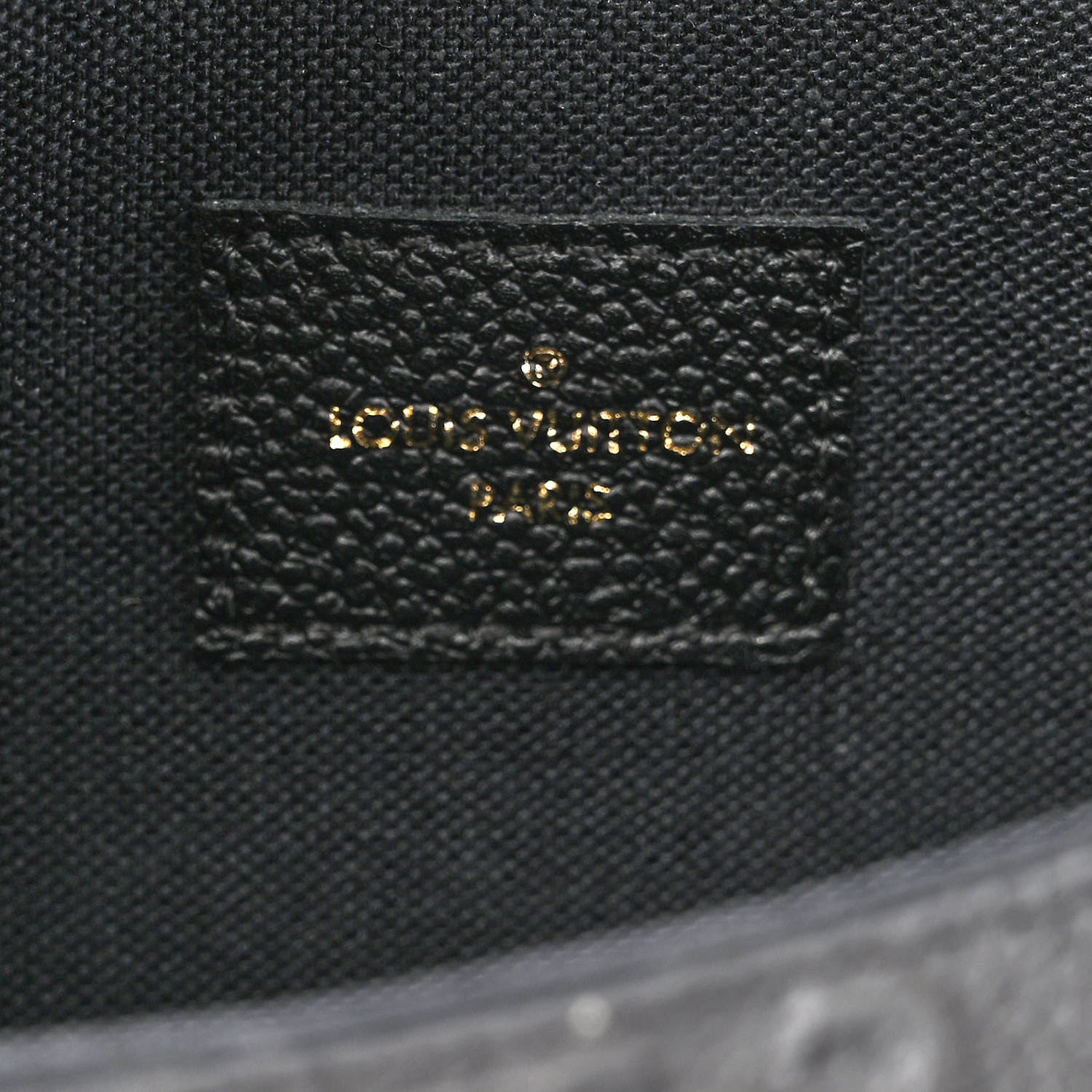 Louis Vuitton Empreinte Pochette Felicie Chain Wallet Black 6 of 9