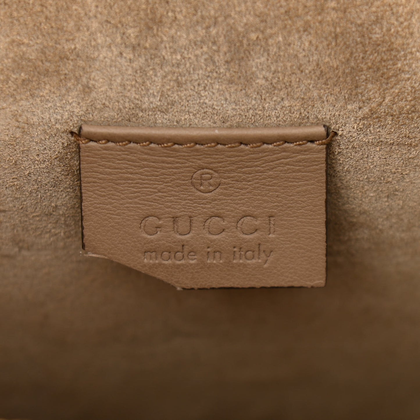 GG Supreme Monogram Small Dionysus Shoulder Bag Taupe