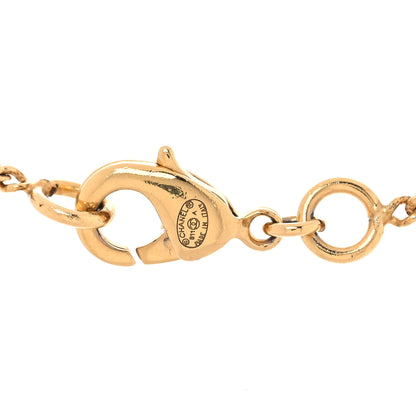 Chanel CC Necklace Matte Gold 6 of 7