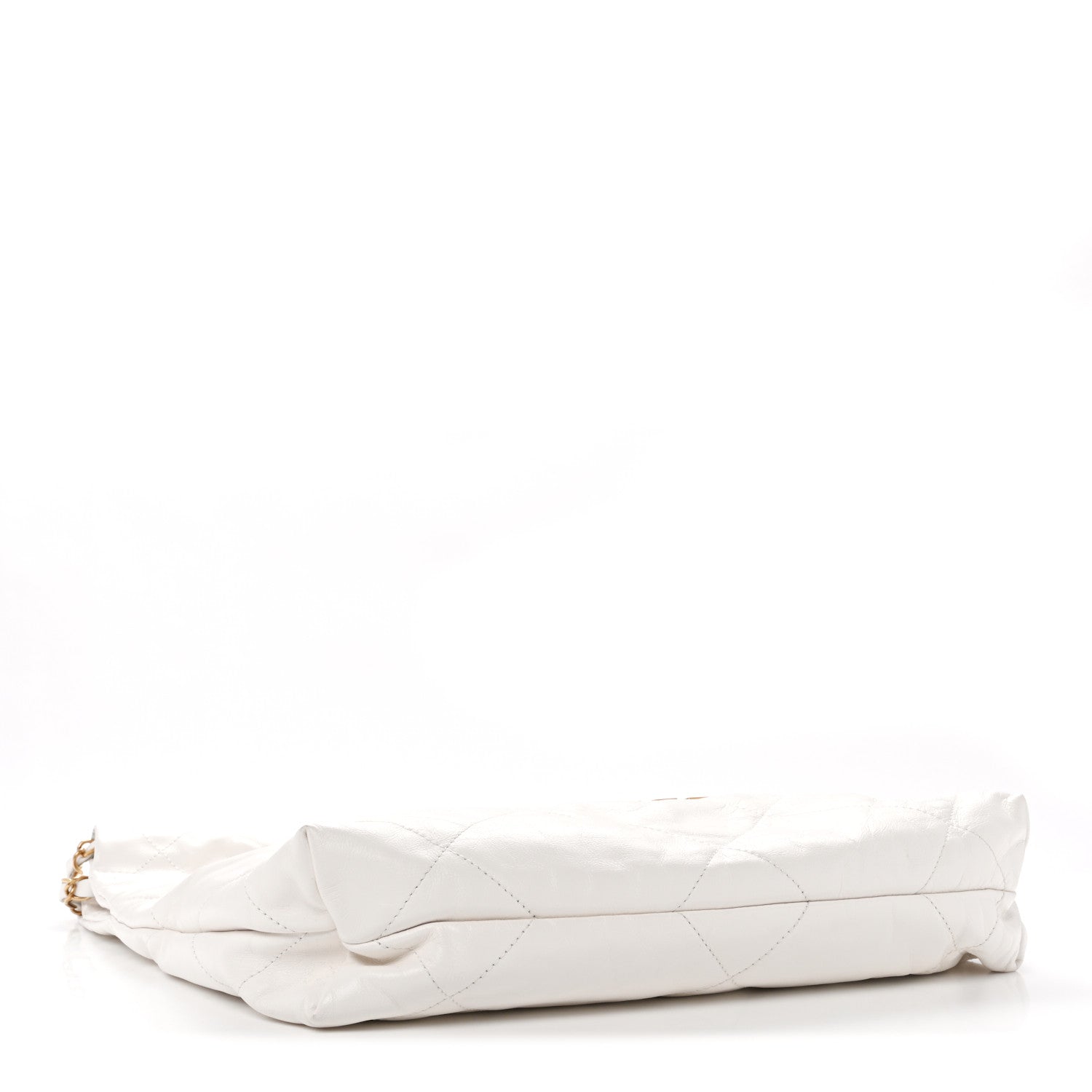 Chanel Shiny Calfskin Quilted Small Chanel 22 White 5 of 11