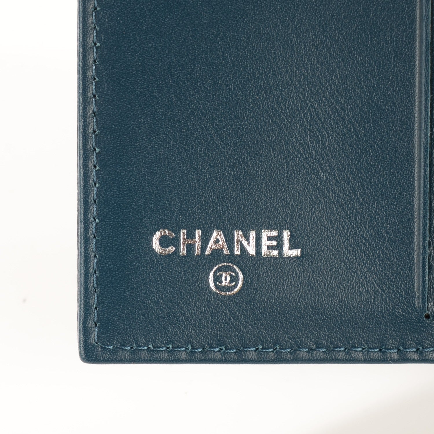 Chanel Caviar Small Timeless CC Wallet Navy 6 of 8