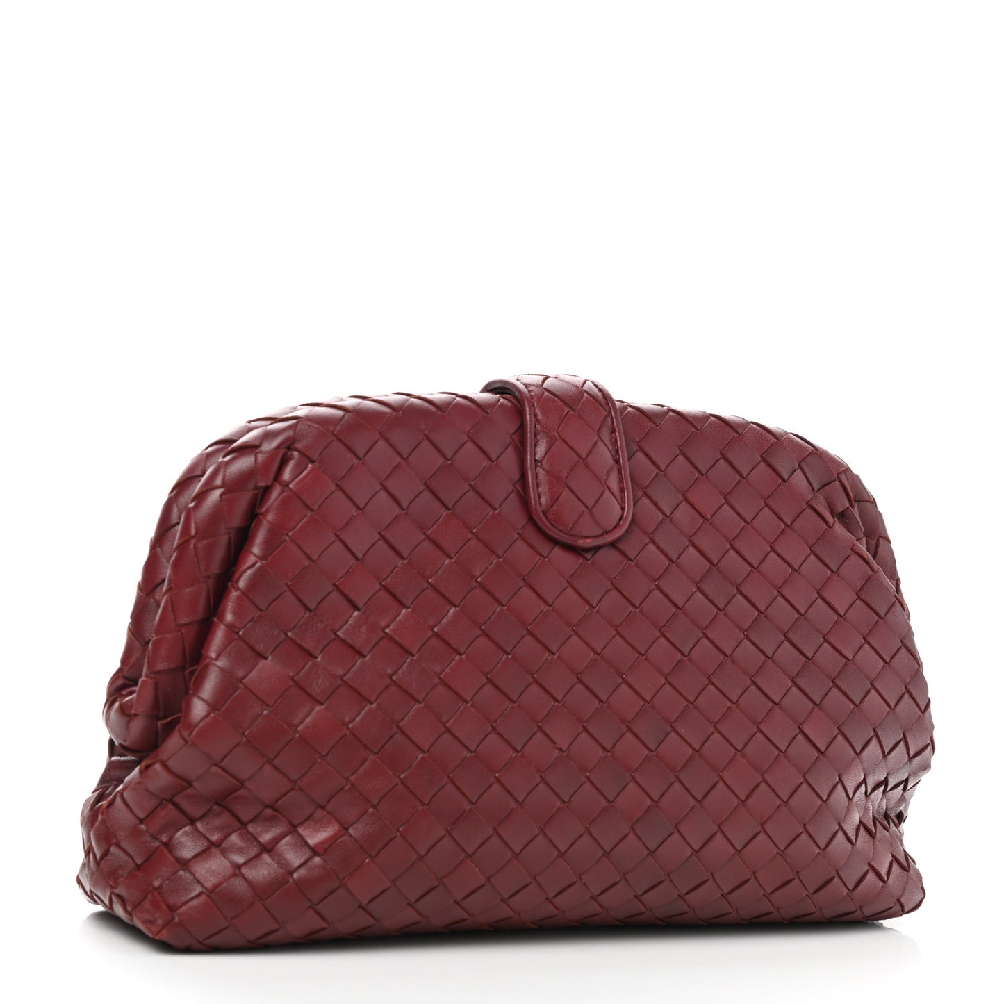 Nappa Intrecciato The Lauren 1980 Clutch Gigolo Red