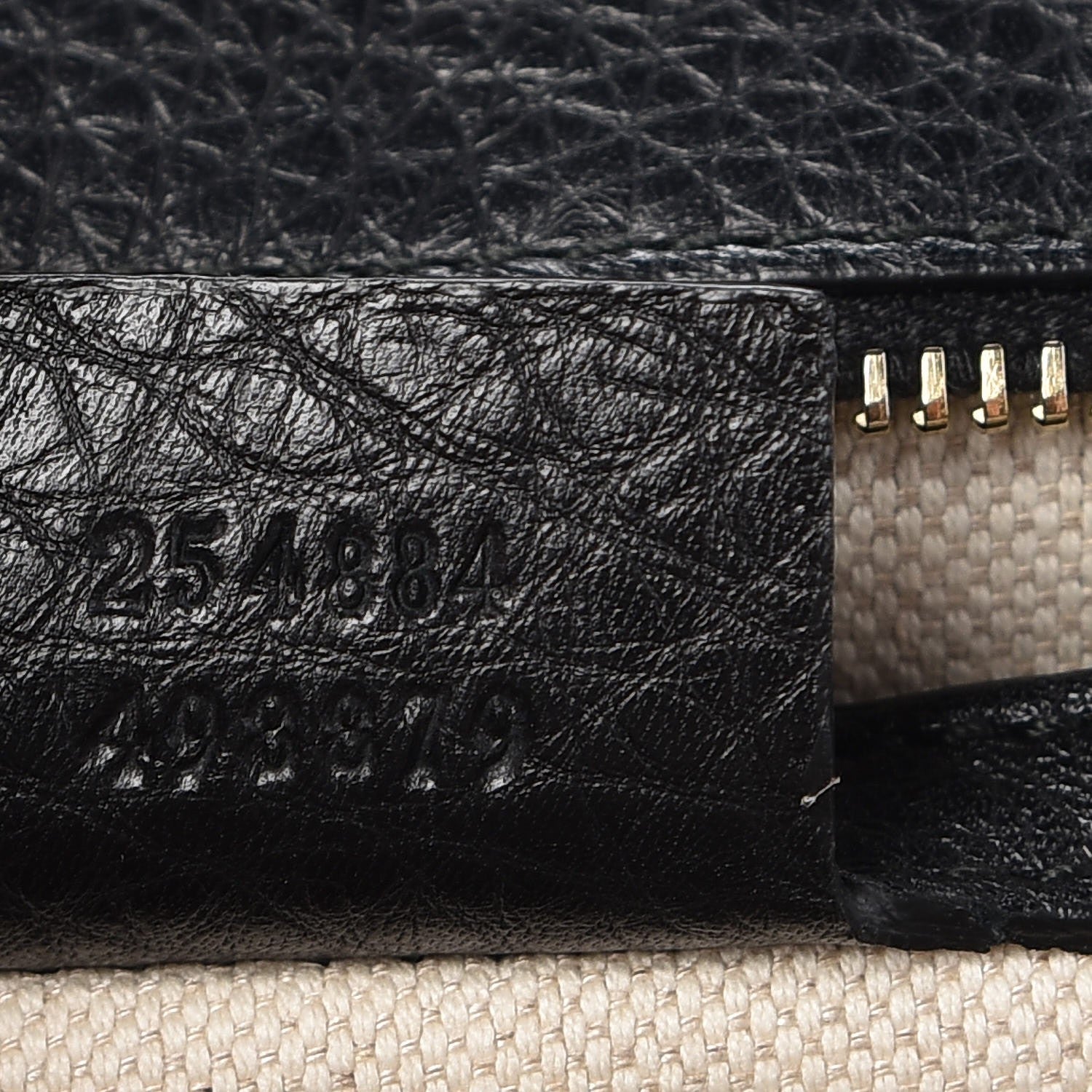 Gucci Calfskin Medium New Bamboo Top Handle Bag Black 8 of 9