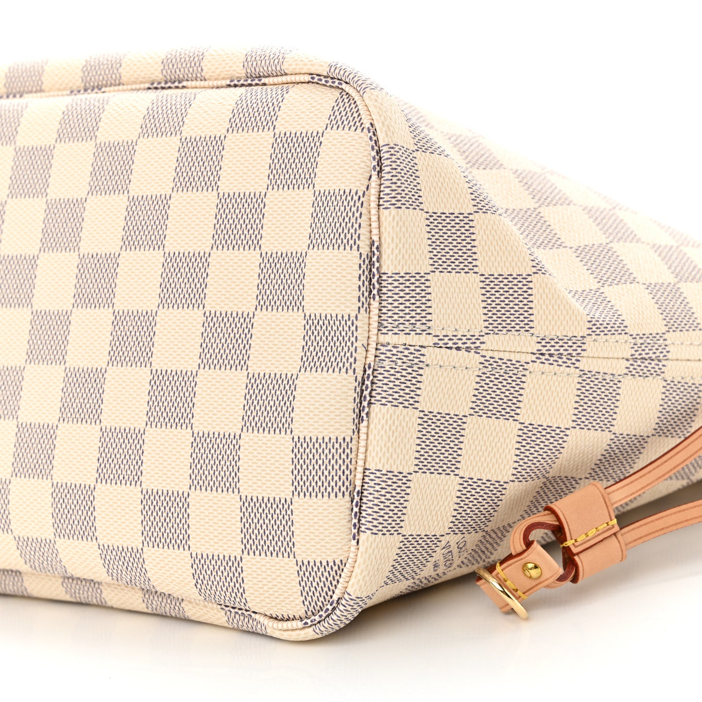Damier Azur Neo Neverfull MM Rose Ballerine