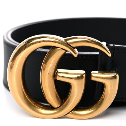 Gucci Calfskin Double G 40mm Belt 95 38 Black 8 of 8