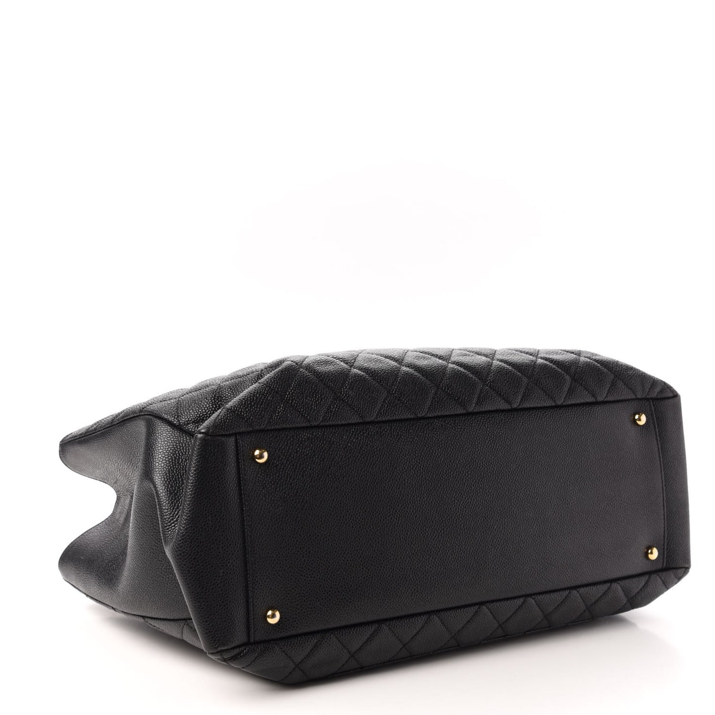 Caviar Quilted XL Grand Shopping Tote GST Black