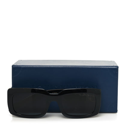 Louis Vuitton Acetate LV Flower Sunglasses Z1360W Black 7 of 7