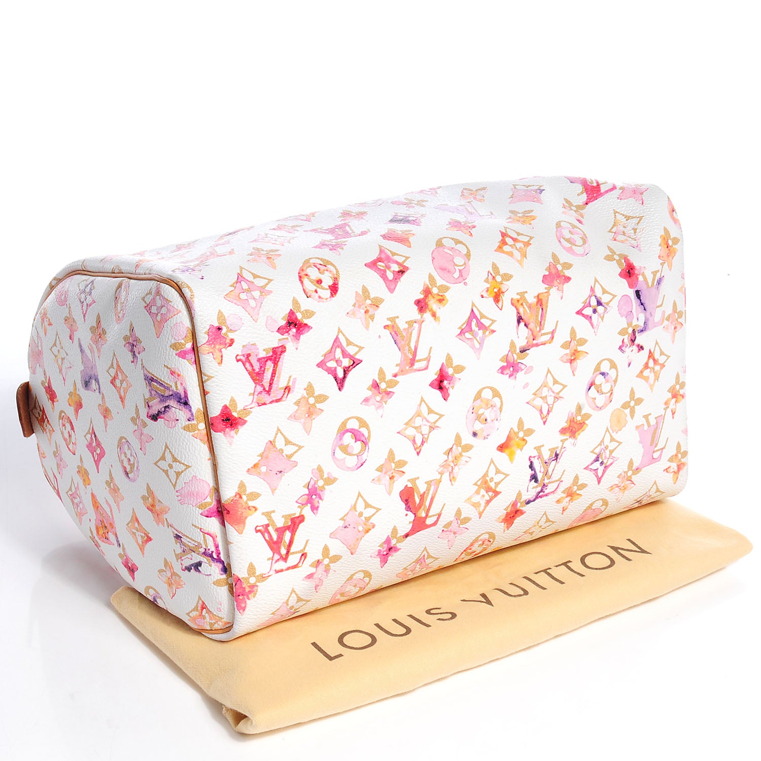 Louis Vuitton Watercolor Aquarelle Speedy 30 White 4 of 8