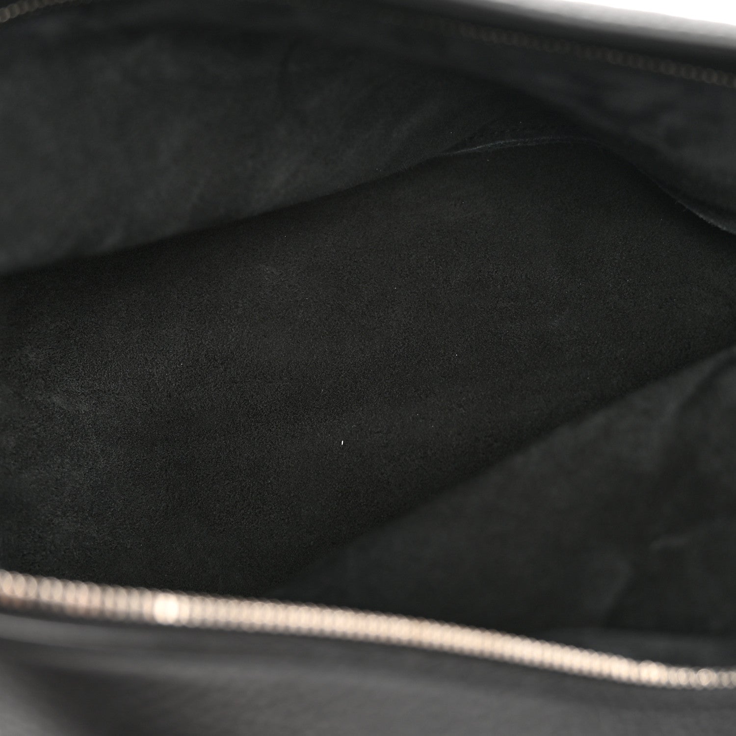 The Row Grained Calfskin Large Slouchy Banana Bag Black 5 of 10