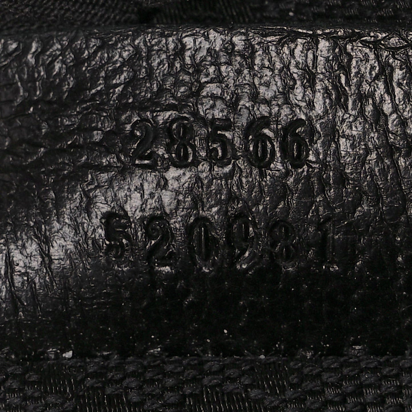 GG Monogram Web Double Pocket Belt Bag Black