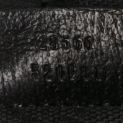 Gucci GG Monogram Web Double Pocket Belt Bag Black 7 of 14