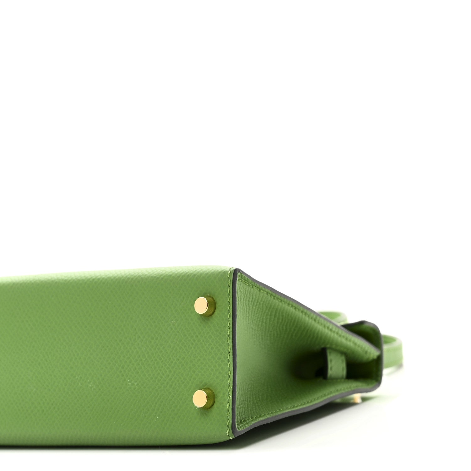 Hermes Epsom Mini Kelly Sellier 20 Vert Yucca 9 of 10