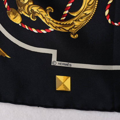 Hermes Silk Keys Les Cles Scarf 90 4 of 4