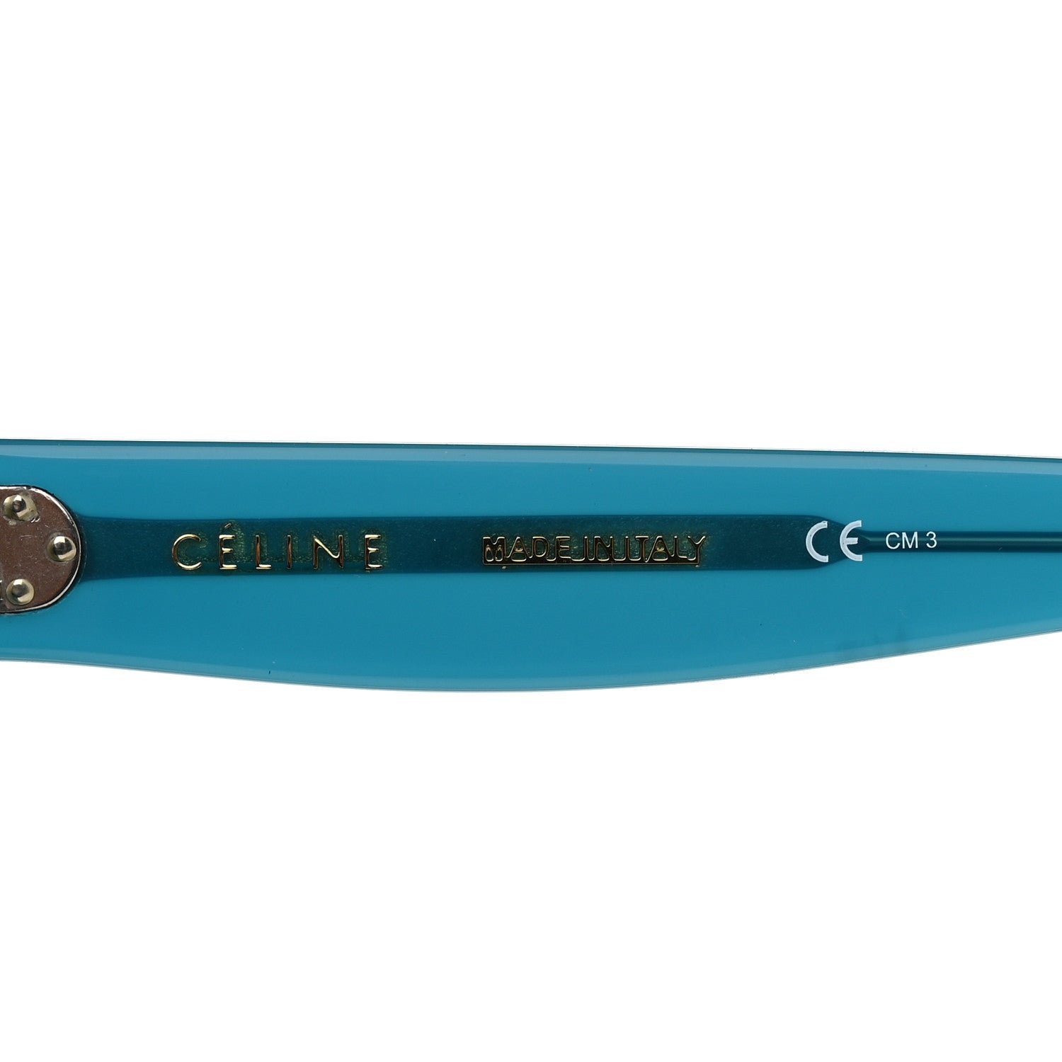 Celine Square CL 41449 Sunglasses Blue 6 of 6