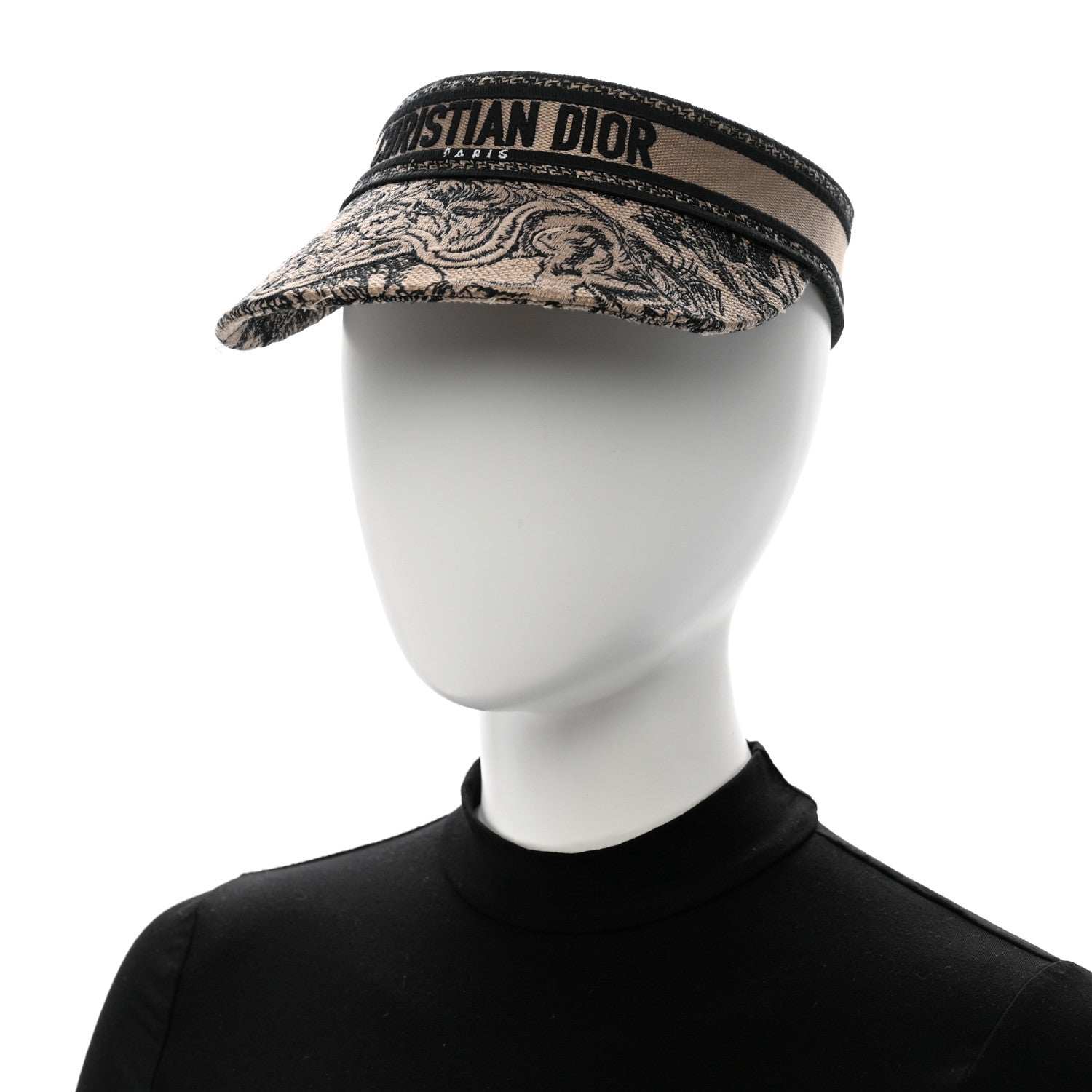 Christian Dior Toile De Jouy Reverse Visor Beige 2 of 10
