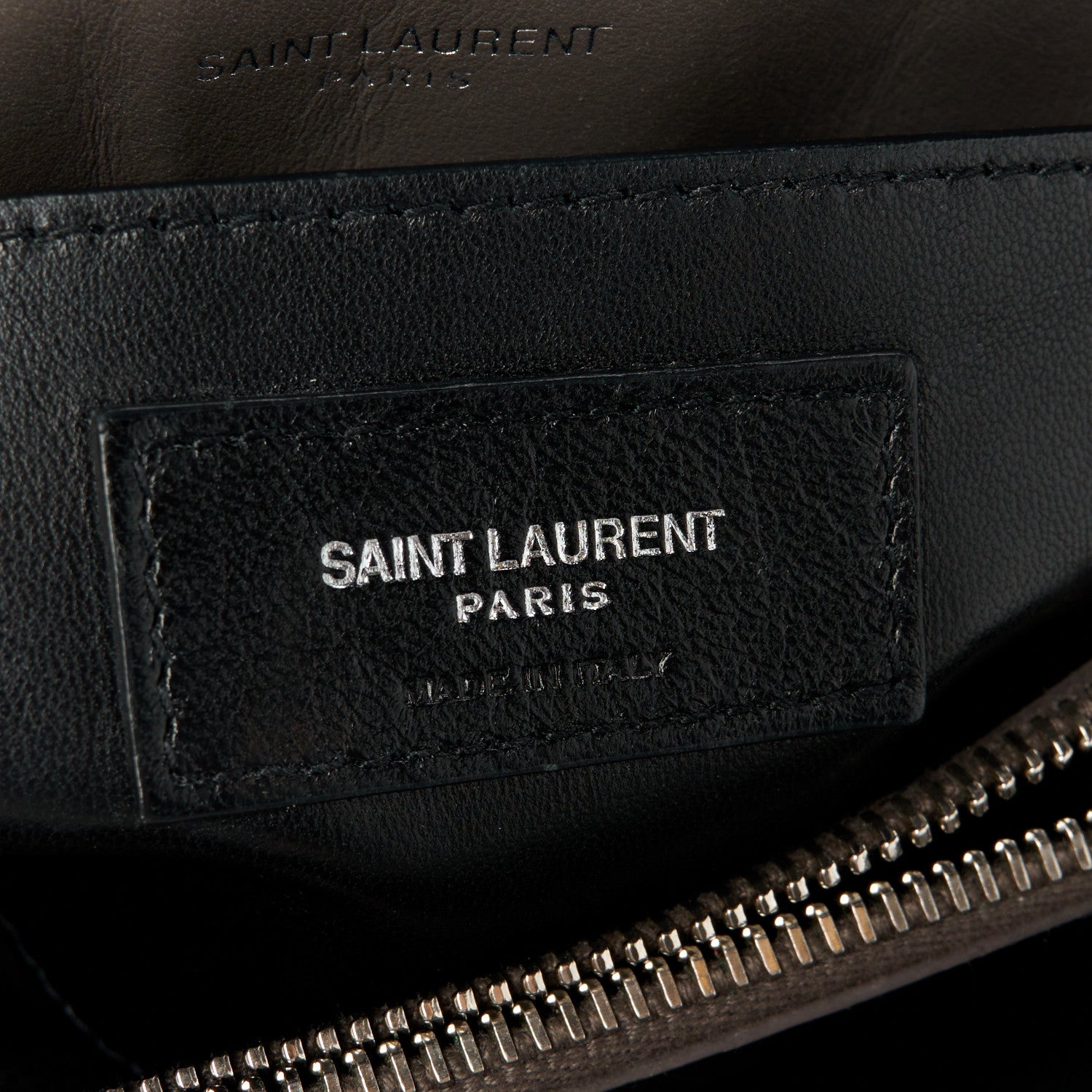 Saint Laurent Calfskin Y Quilted Monogram Small Loulou Chain Satchel Earth 7 of 11