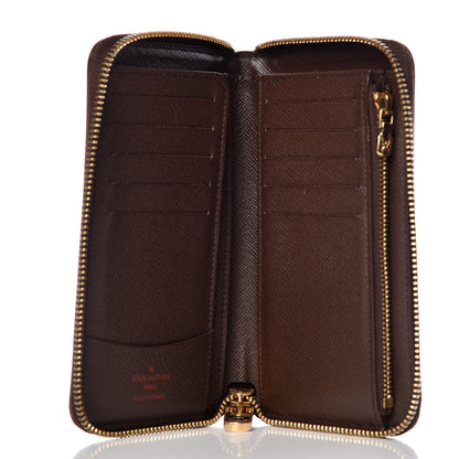 Louis Vuitton Damier Ebene Zippy Compact Wallet 5 of 9