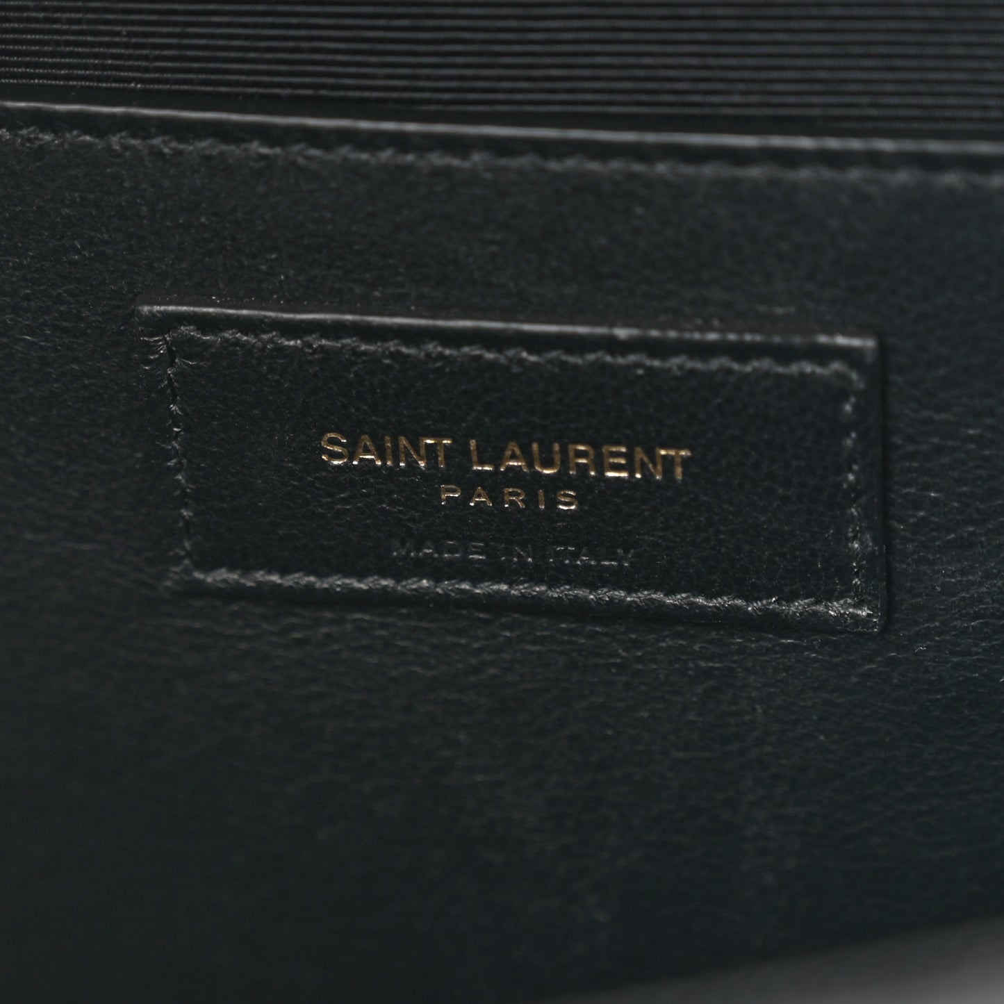 Grain De Poudre Medium Classic Monogram Kate Satchel Black