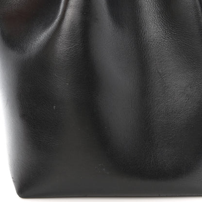 Mansur Gavriel Vegetable Tanned Calfskin Bucket Bag Black Ballerina 13 of 17