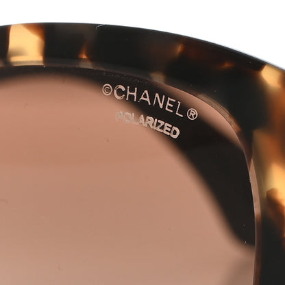 Chanel Acetate Oval Sunglasses 5524 Tortoise 7 of 8