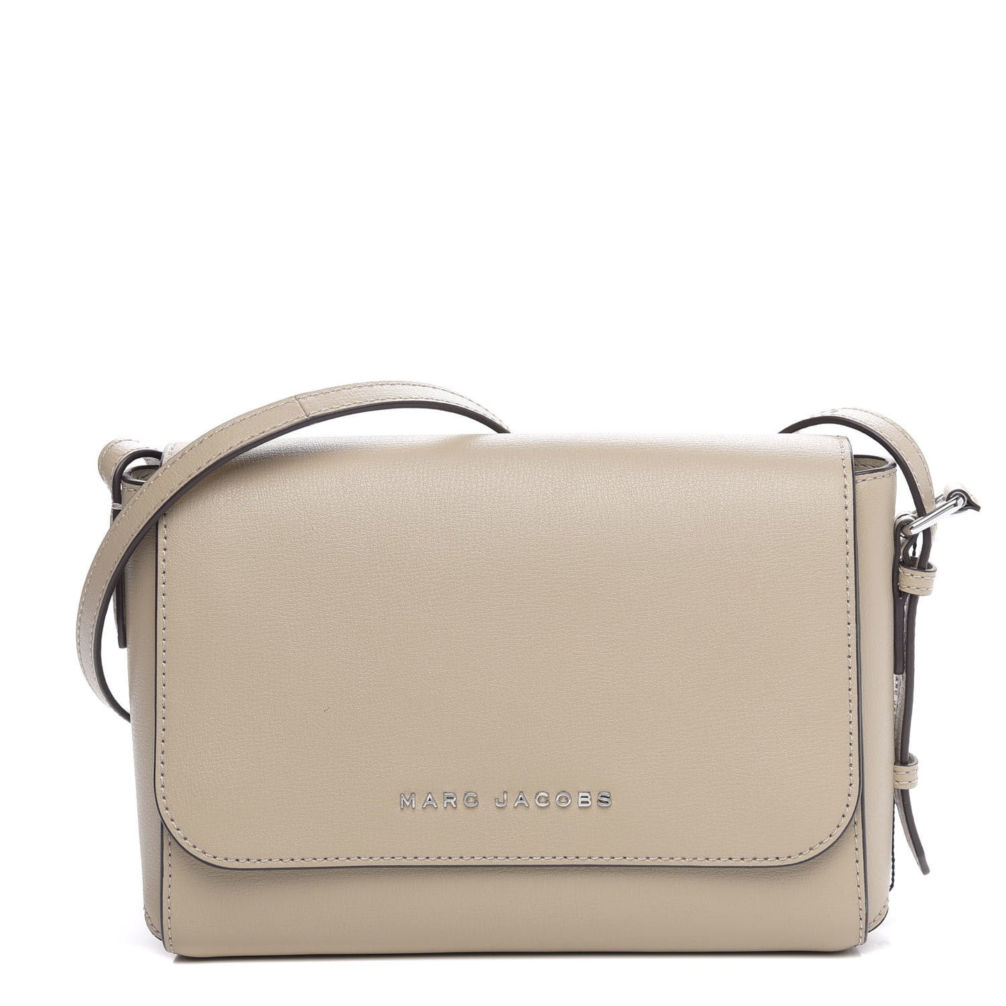 Calfskin Medium The Commuter Crossbody Beige