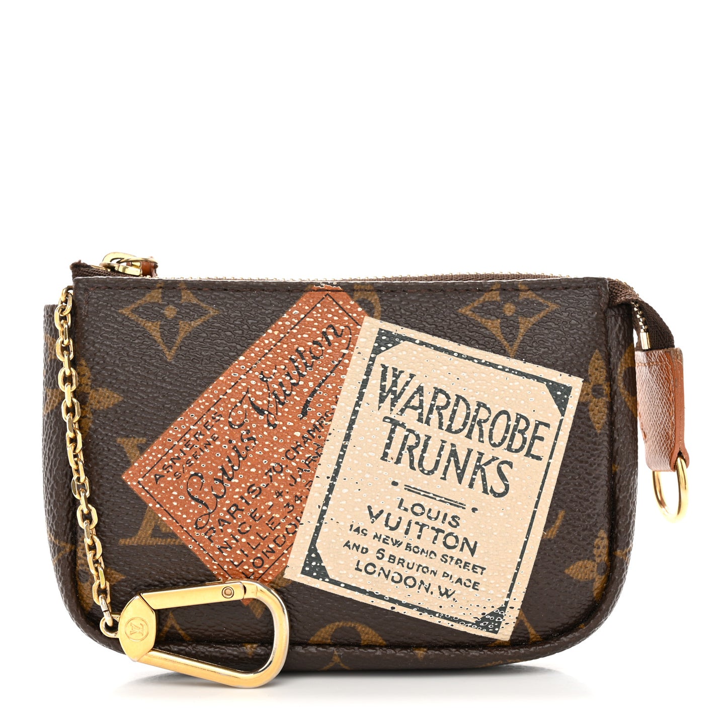 Monogram Trunks and Bags Pochette Cles Key Holder
