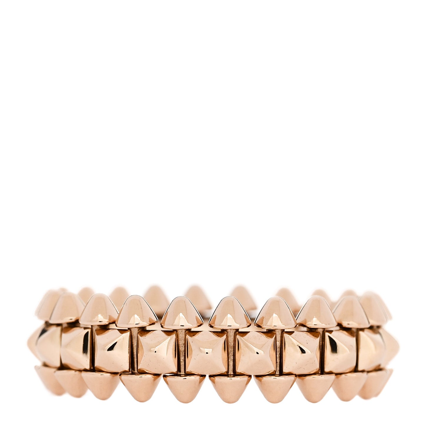 18K Pink Gold SM Clash De Cartier Ring 51 5.75