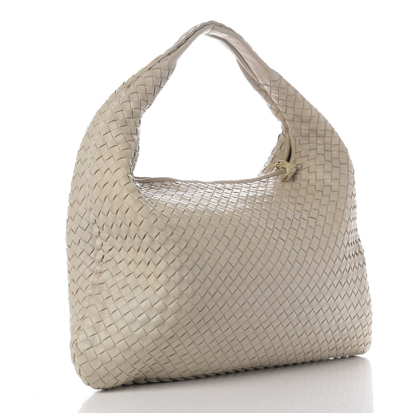 Nappa Intrecciato Large Veneta Hobo Limo