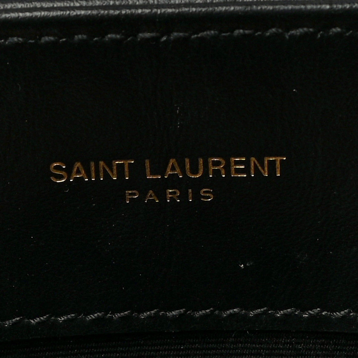 Calfskin Y Quilted Monogram Small Loulou Chain Satchel Black