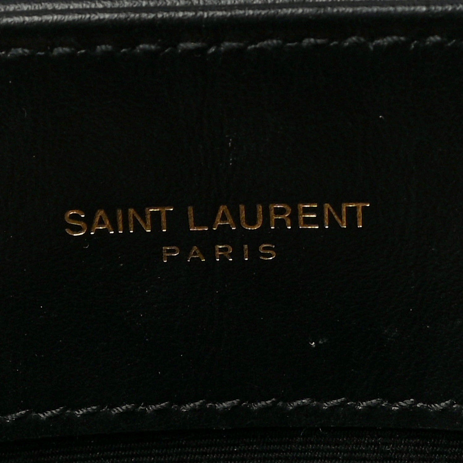 Saint Laurent Calfskin Y Quilted Monogram Small Loulou Chain Satchel Black 6 of 14
