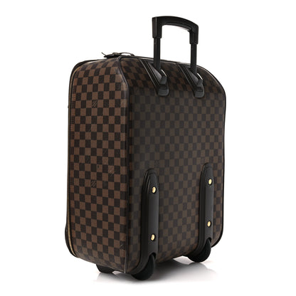 Louis Vuitton Damier Ebene Pegase 45 Rolling Luggage 2 of 15
