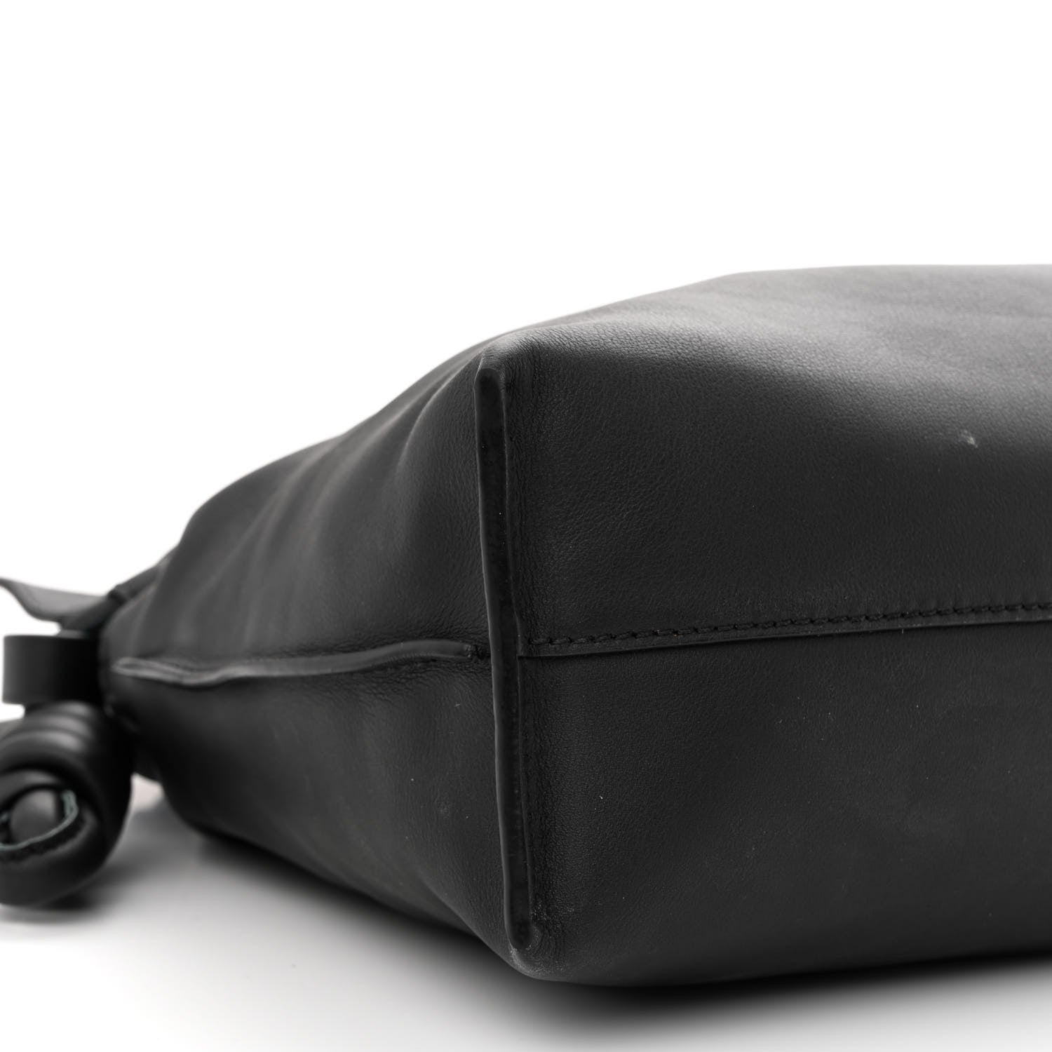 Loewe Calfskin Flamenco Knot Bag Black 9 of 10