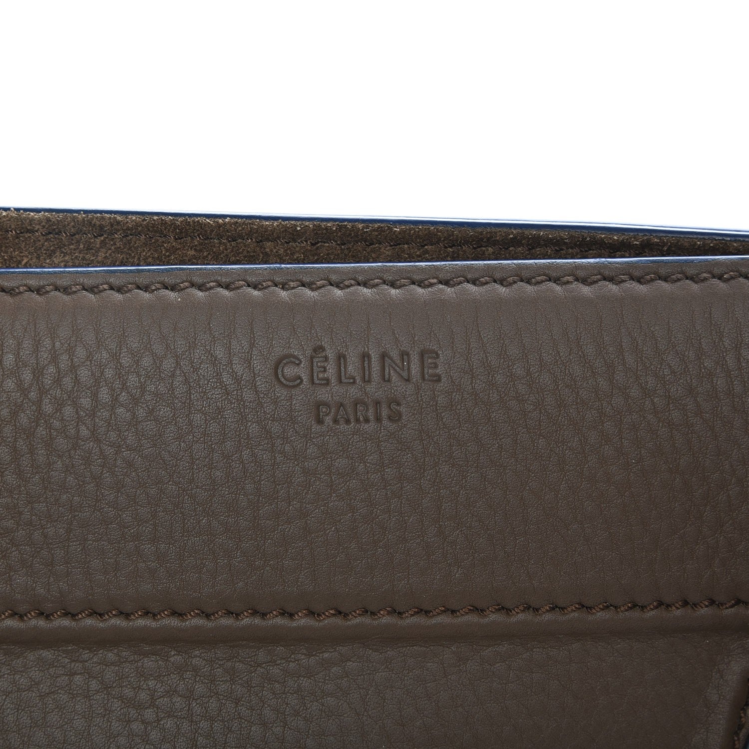 Celine Supple Calfskin Large Phantom Luggage Khaki 7 of 7