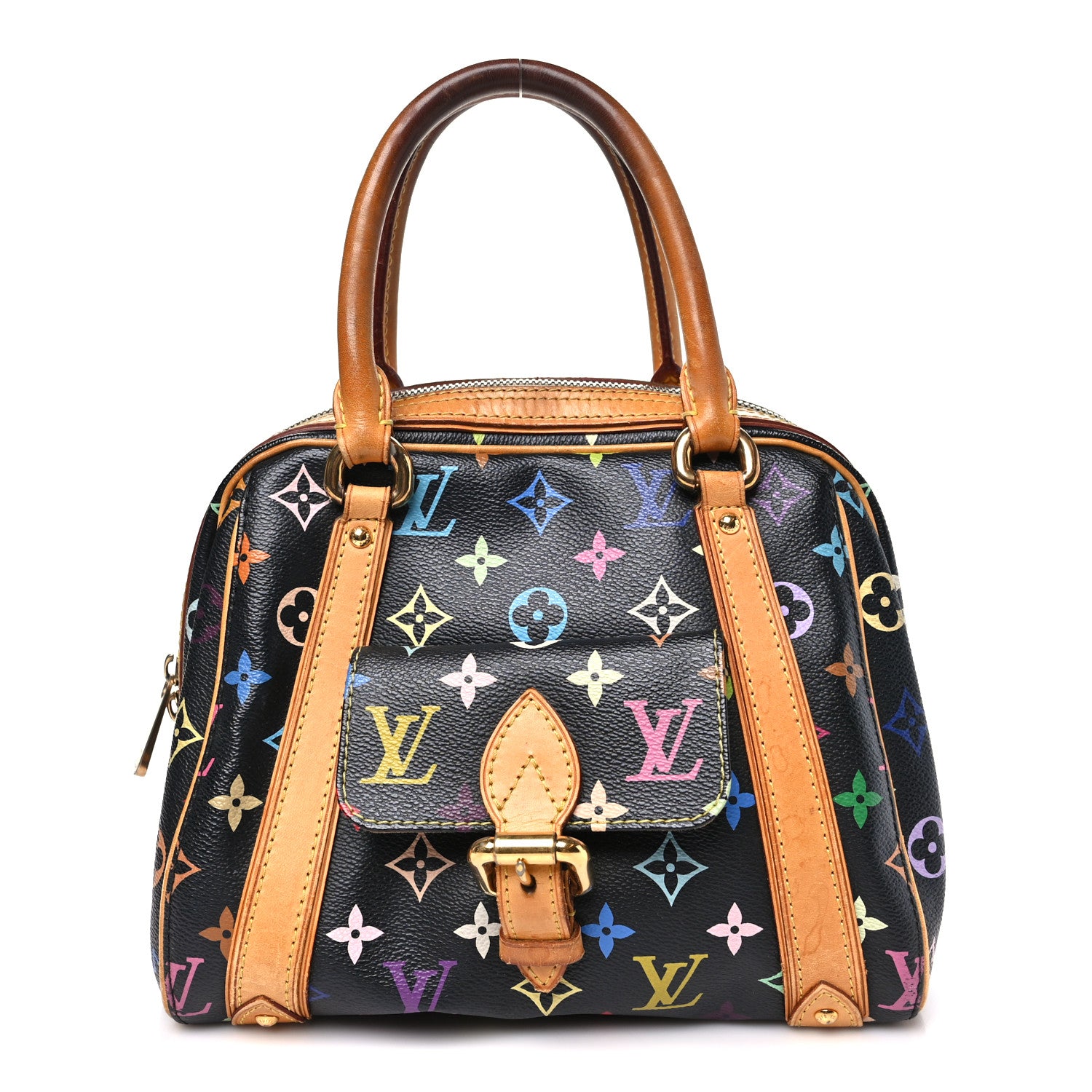 Louis Vuitton Monogram Multicolor Priscilla Black 1 of 12
